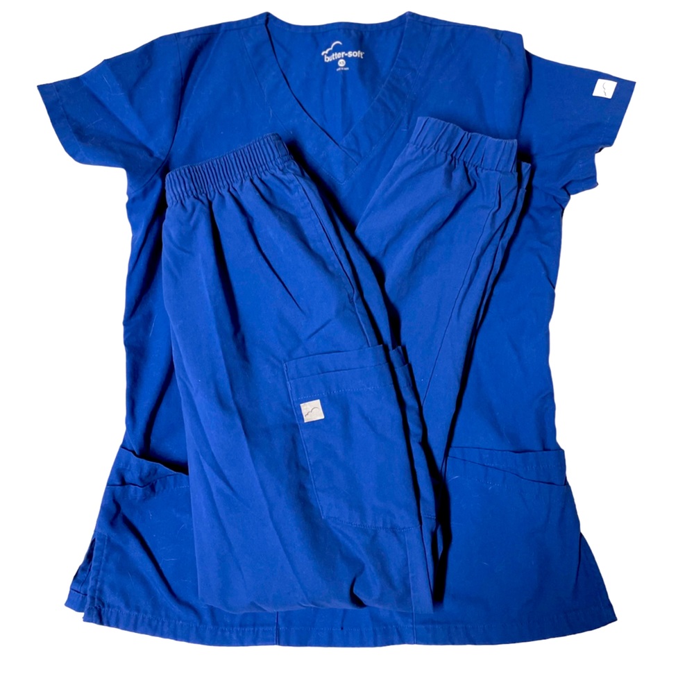Butter-soft scrub set size small